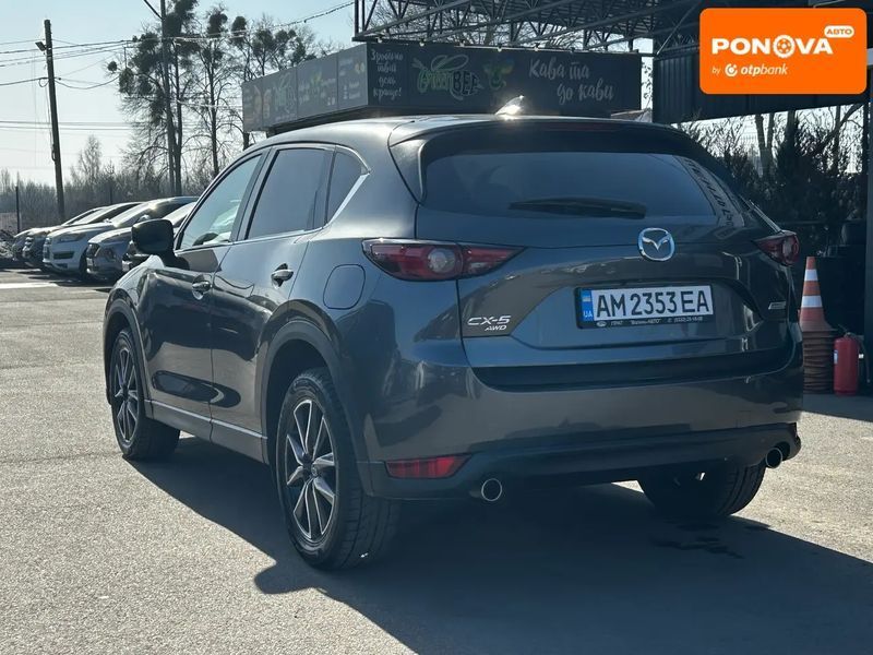 Mazda CX-5, 2018 р., Бензин, 127 тис. км, Позашляховик / Кросовер, Сірий, Житомир AT-10414559 фото