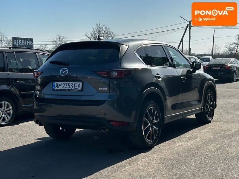 Mazda CX-5, 2018 р., Бензин, 127 тис. км, Позашляховик / Кросовер, Сірий, Житомир AT-10414559 фото
