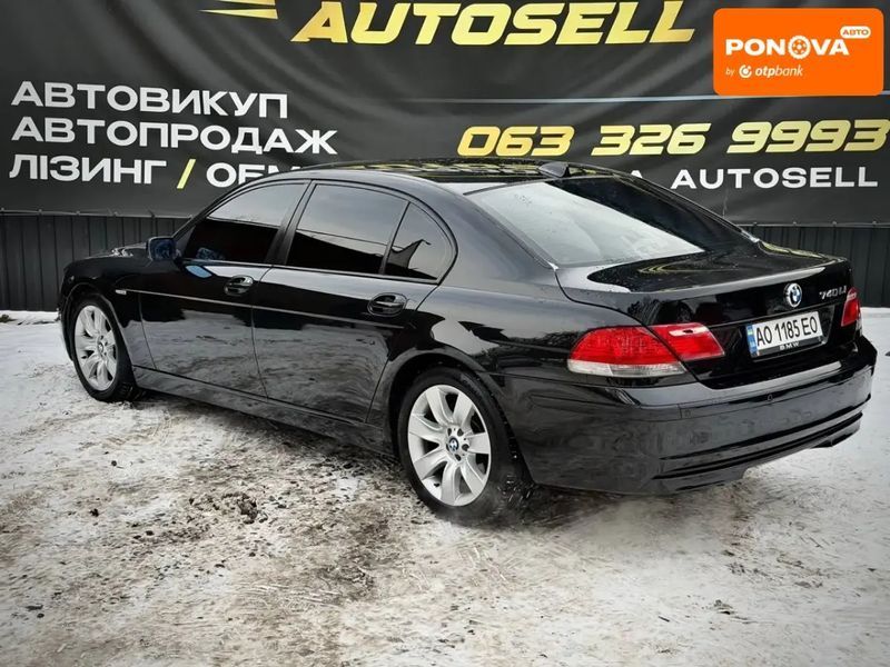 BMW 7 Series, 2005 р., Бензин, Седан, Чорний, Вінниця AT-10407890 фото