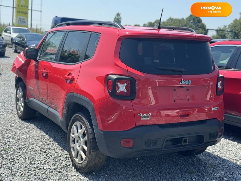 Jeep Renegade, 2019, Бензин, 2.4 л., 116 тис. км, Позашляховик / Кросовер, Червоний, Львів 110218 фото