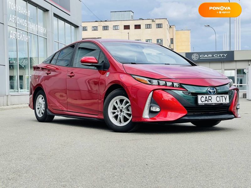 Toyota Prius, 2016, Гібрид (PHEV), 1.8 л., 117 тис. км, Хетчбек, Червоний, Київ 46118 фото