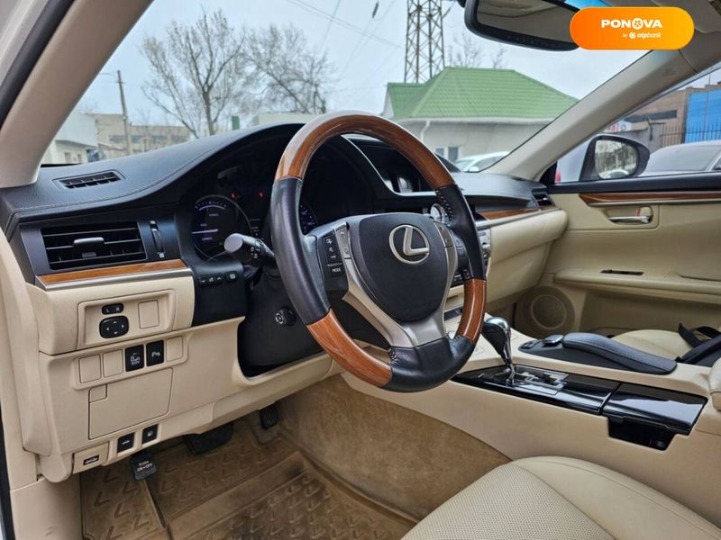 Lexus ES, 2013, Гибрид (HEV), 2.49 л., 122 тыс. км, Седан, Белый, Одесса 31906 фото