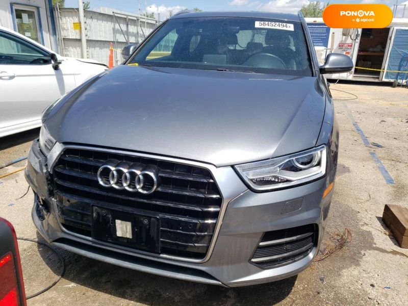 Audi Q3, 2016, Бензин, 2 л., 91 тис. км, Позашляховик / Кросовер, Сірий, Львів Cars-EU-US-KR-108645 фото