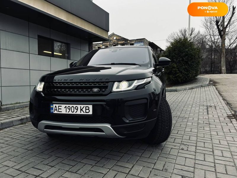 Land Rover Range Rover Evoque, 2016, Бензин, 2 л., 105 тыс. км, Внедорожник / Кроссовер, Чорный, Кам'янське (Дніпродзержинськ) Cars-Pr-60160 фото