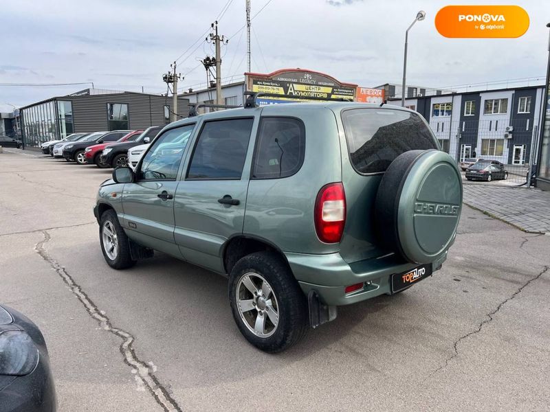 Chevrolet Niva, 2008, Газ пропан-бутан / Бензин, 1.7 л., 193 тис. км, Позашляховик / Кросовер, Зелений, Запоріжжя 40322 фото