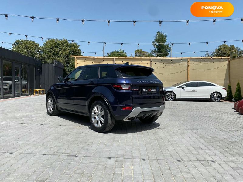 Land Rover Range Rover Evoque, 2016, Дизель, 2 л., 125 тис. км, Позашляховик / Кросовер, Синій, Вінниця 103048 фото