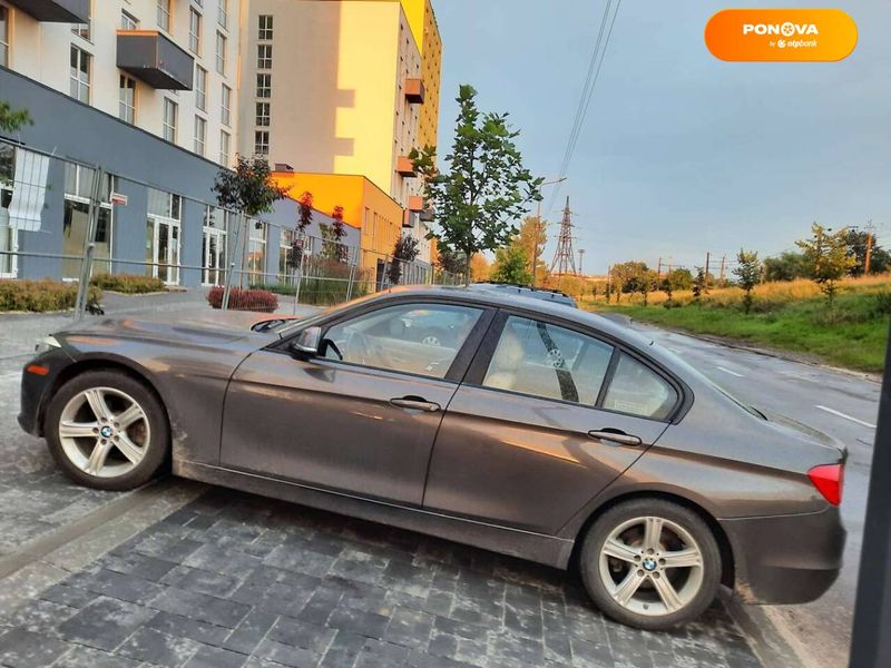 BMW 3 Series, 2014, Бензин, 2 л., 163 тыс. км, Седан, Серый, Львов Cars-Pr-68574 фото