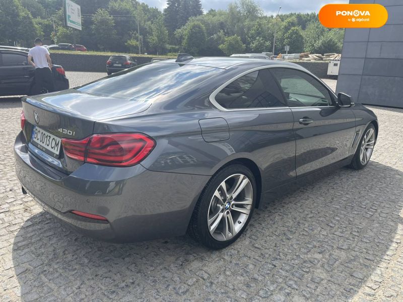 BMW 4 Series, 2018, Бензин, 2 л., 58 тыс. км, Купе, Серый, Львов Cars-Pr-67644 фото