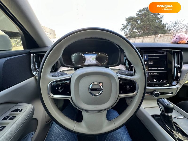 Volvo S60, 2019, Бензин, 1.97 л., 47 тис. км, Седан, Білий, Київ Cars-Pr-59113 фото