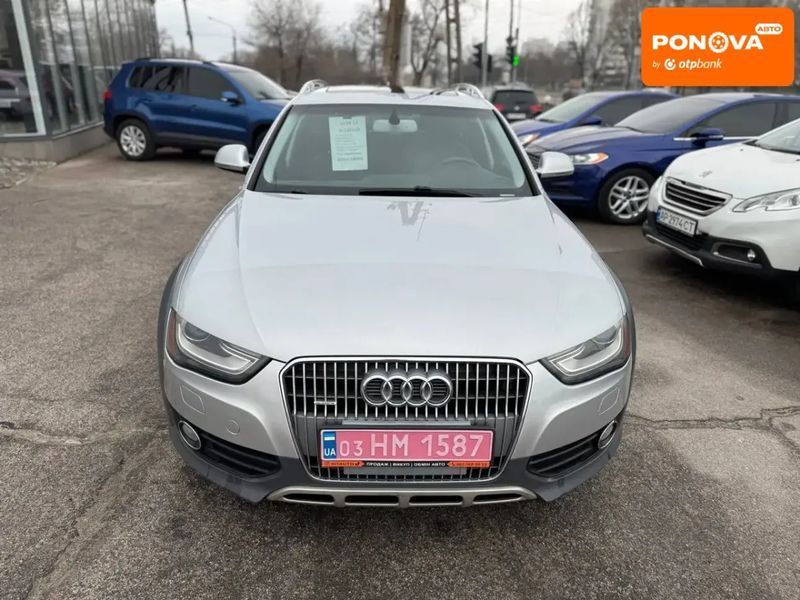 Audi A4 Allroad, 2013 р., Бензин, 150 тис. км, Універсал, Сірий, Запоріжжя AT-10410834 фото