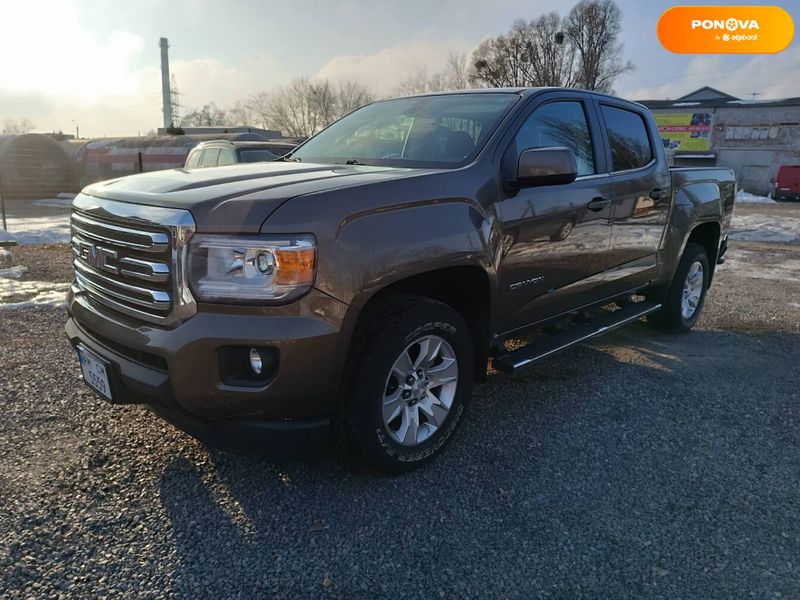 GMC Canyon, 2017, Бензин, 3.6 л., 125 тис. км, Коричневий, Черкаси 14058 фото