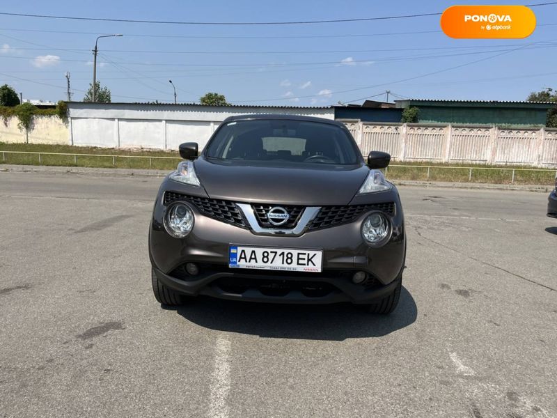 Nissan Juke, 2019, Бензин, 1.6 л., 78 тис. км, Позашляховик / Кросовер, Коричневий, Київ 110312 фото