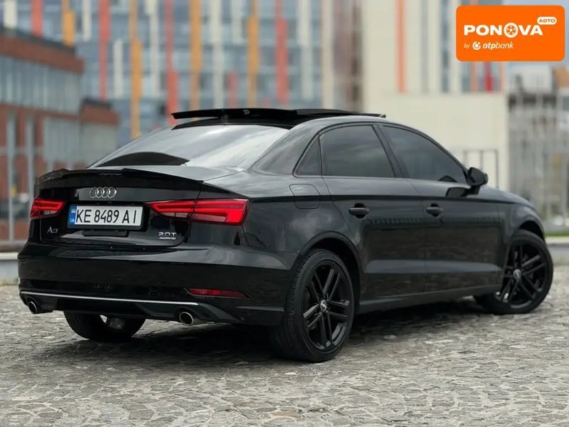 Audi A3, 2017 г., Бензин, 180 тыс. км, Седан, Чорный, Днепр (Днепропетровск) AT-10417886 фото