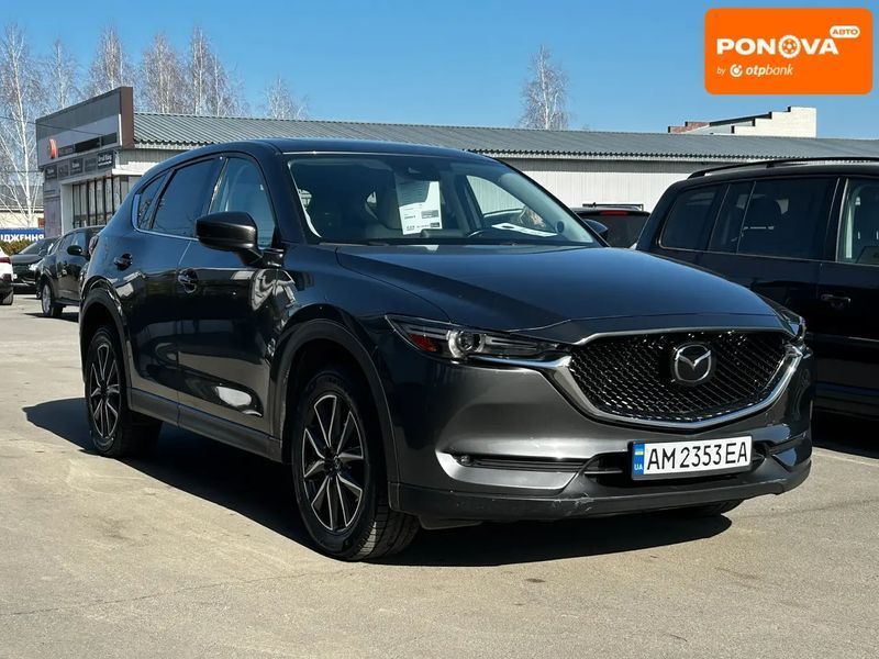 Mazda CX-5, 2018 р., Бензин, 127 тис. км, Позашляховик / Кросовер, Сірий, Житомир AT-10414559 фото