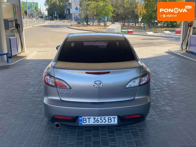 Mazda 3, 2010 р., Газ пропан-бутан / Бензин, 187 тис. км, Седан, Сірий, Миколаїв AT-10403825 фото