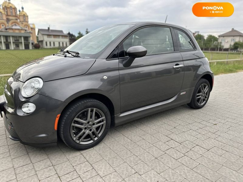 Fiat 500e, 2014, Електро, 101 тис. км, Хетчбек, Сірий, Львів Cars-Pr-57866 фото