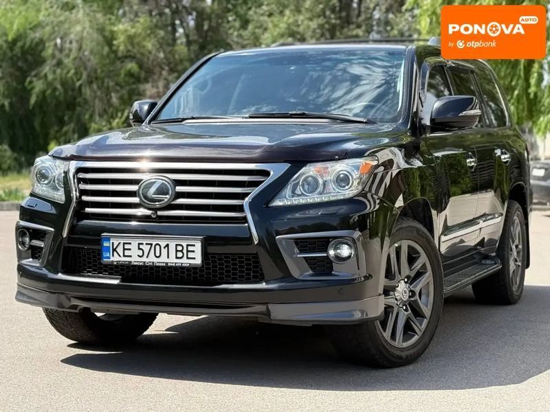 Lexus LX, 2013 р., Бензин, 185 тис. км, Позашляховик / Кросовер, Чорний, Дніпро (Дніпропетровськ) AT-10418646 фото