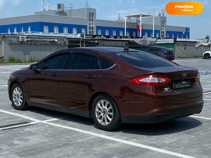 Ford Fusion, 2016, Газ пропан-бутан / Бензин, 2.5 л., 189 тис. км, Седан, Червоний, Київ 108141 фото