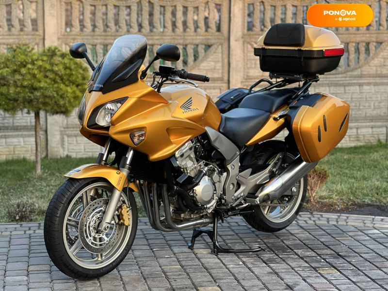 Honda CBF 1000, 2008, Бензин, 1000 см³, 44 тыс. км, Мотоцикл Спорт-туризм, Желтый, Буськ moto-37512 фото