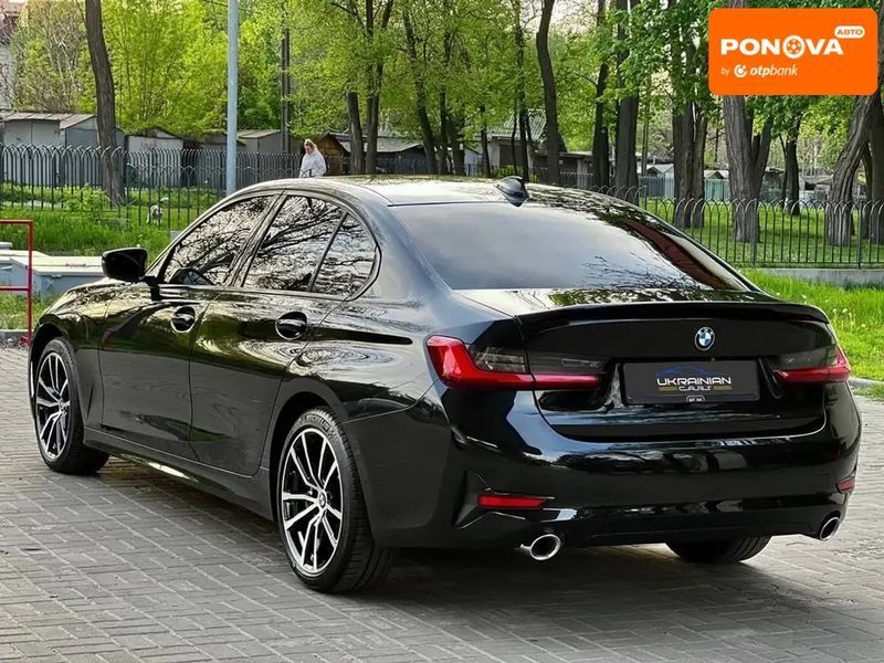 BMW 3 Series, 2019 р., Бензин, 120 тис. км, Седан, Чорний, Дніпро (Дніпропетровськ) AT-10418078 фото
