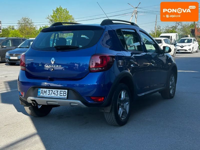 Renault Sandero StepWay, 2020 г., Бензин, 88 тыс. км, Хетчбек, Синий, Житомир AT-10417554 фото