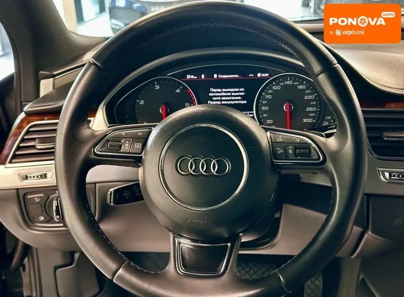 Audi A8, 2013 р., Дизель, 323 тис. км, Седан, Чорний, Львів AT-10399607 фото