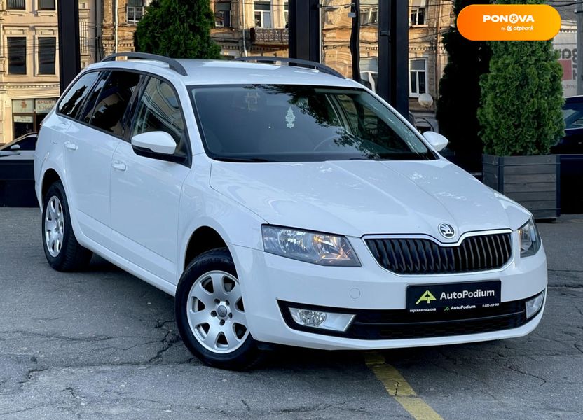 Skoda Octavia, 2014, Дизель, 1.6 л., 238 тыс. км, Универсал, Белый, Киев 110932 фото