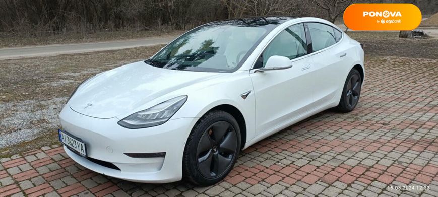 Tesla Model 3, 2019, Електро, 87 тис. км, Седан, Білий, Київ Cars-Pr-68870 фото