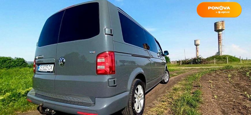 Volkswagen Transporter, 2017, Дизель, 2 л., 220 тыс. км, Минивен, Серый, Николаев Cars-Pr-141846 фото