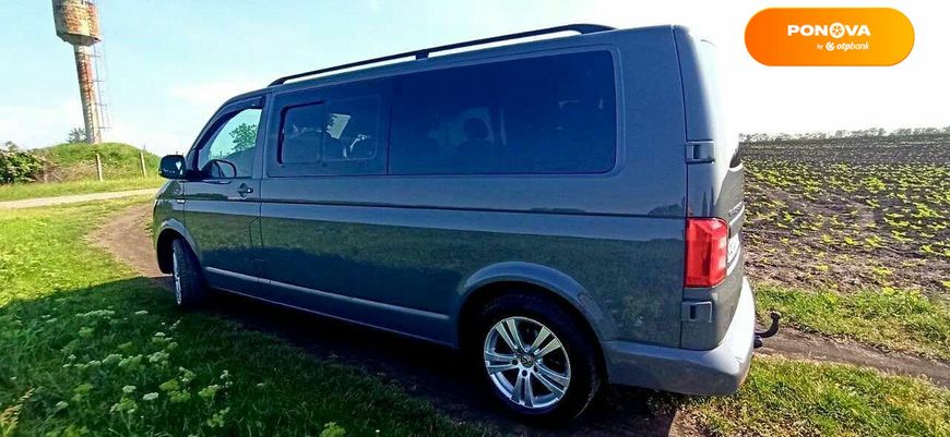 Volkswagen Transporter, 2017, Дизель, 2 л., 220 тыс. км, Минивен, Серый, Николаев Cars-Pr-141846 фото