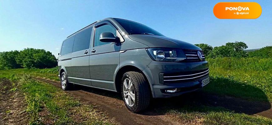 Volkswagen Transporter, 2017, Дизель, 2 л., 220 тыс. км, Минивен, Серый, Николаев Cars-Pr-141846 фото