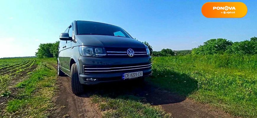 Volkswagen Transporter, 2017, Дизель, 2 л., 220 тыс. км, Минивен, Серый, Николаев Cars-Pr-141846 фото