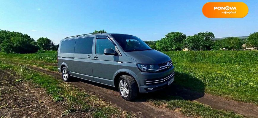 Volkswagen Transporter, 2017, Дизель, 2 л., 220 тыс. км, Минивен, Серый, Николаев Cars-Pr-141846 фото