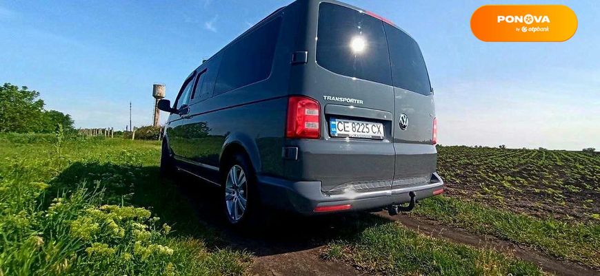 Volkswagen Transporter, 2017, Дизель, 2 л., 220 тыс. км, Минивен, Серый, Николаев Cars-Pr-141846 фото