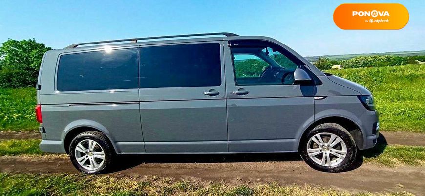 Volkswagen Transporter, 2017, Дизель, 2 л., 220 тыс. км, Минивен, Серый, Николаев Cars-Pr-141846 фото