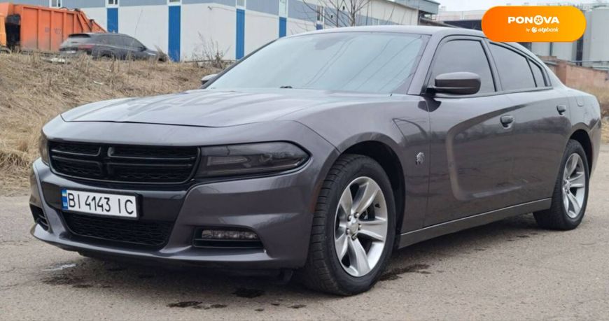 Dodge Charger, 2017, Бензин, 3.6 л., 84 тыс. км, Седан, Серый, Полтава Cars-Pr-56855 фото