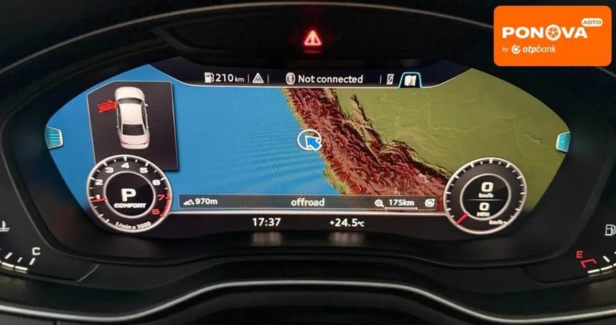 Audi A4, 2018 р., Бензин, 129 тис. км, Седан, Червоний, Кам'янське (Дніпродзержинськ) AT-10418499 фото