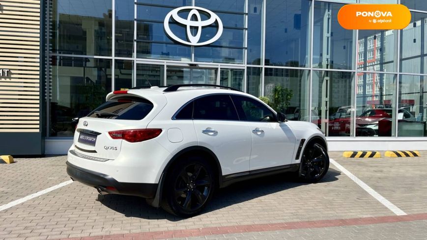 Infiniti QX70, 2015, Газ пропан-бутан / Бензин, 3.7 л., 125 тис. км, Позашляховик / Кросовер, Білий, Чернігів 106771 фото