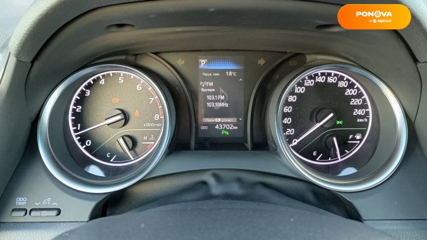 Toyota Camry, 2019, Бензин, 2.49 л., 44 тис. км, Седан, Чорний, Київ 46168 фото