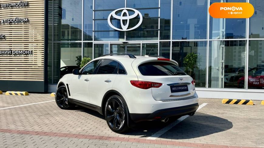 Infiniti QX70, 2015, Газ пропан-бутан / Бензин, 3.7 л., 125 тис. км, Позашляховик / Кросовер, Білий, Чернігів 106771 фото