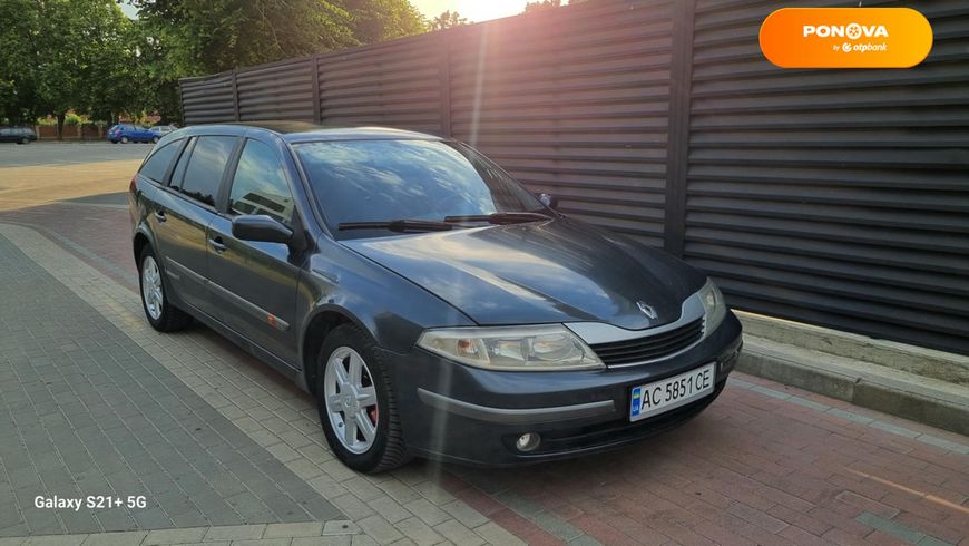 Renault Laguna, 2002, Дизель, 1.87 л., 380 тыс. км, Универсал, Серый, Луцк Cars-Pr-66134 фото