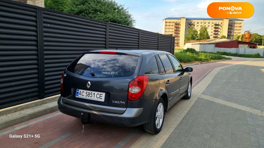 Renault Laguna, 2002, Дизель, 1.87 л., 380 тыс. км, Универсал, Серый, Луцк Cars-Pr-66134 фото