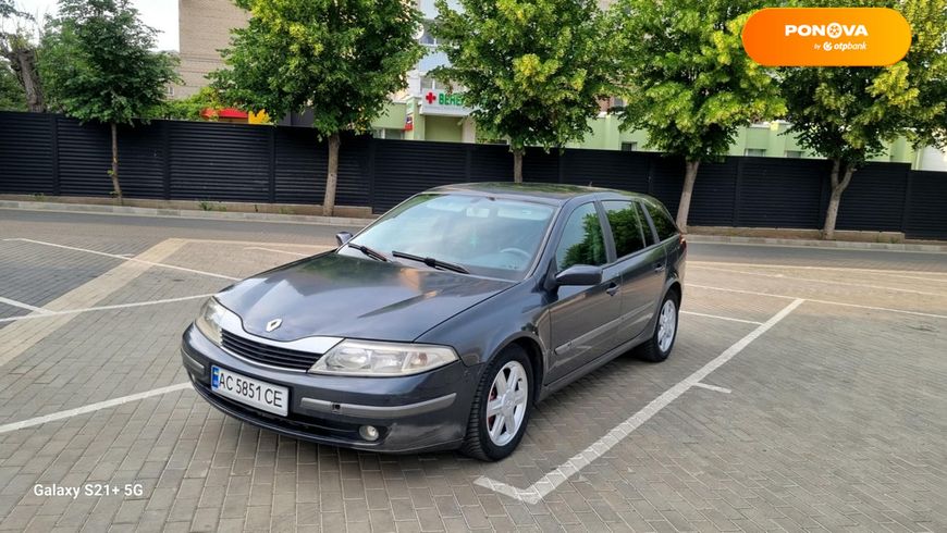 Renault Laguna, 2002, Дизель, 1.87 л., 380 тыс. км, Универсал, Серый, Луцк Cars-Pr-66134 фото