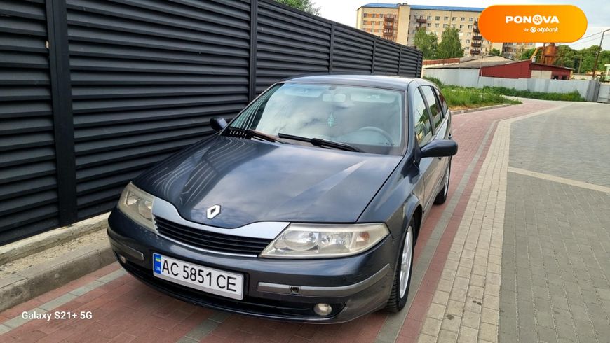 Renault Laguna, 2002, Дизель, 1.87 л., 380 тыс. км, Универсал, Серый, Луцк Cars-Pr-66134 фото