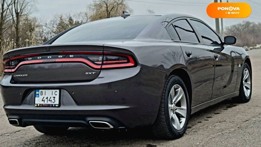 Dodge Charger, 2017, Бензин, 3.6 л., 84 тыс. км, Седан, Серый, Полтава Cars-Pr-56855 фото