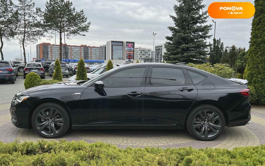 Acura TLX, 2021, Бензин, 2 л., 8 тис. км, Седан, Чорний, Львів 42114 фото