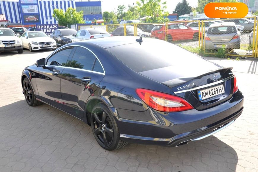 Mercedes-Benz CLS-Class, 2012, Бензин, 4.67 л., 175 тыс. км, Седан, Синий, Львов 42674 фото