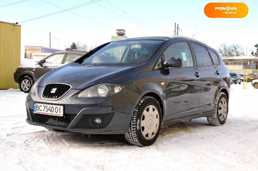 SEAT Altea, 2009, Бензин, 1.6 л., 153 тыс. км, Минивен, Серый, Львов 9253 фото