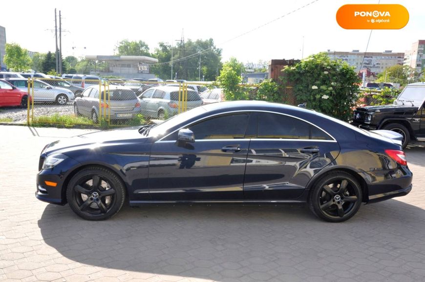 Mercedes-Benz CLS-Class, 2012, Бензин, 4.67 л., 175 тыс. км, Седан, Синий, Львов 42674 фото