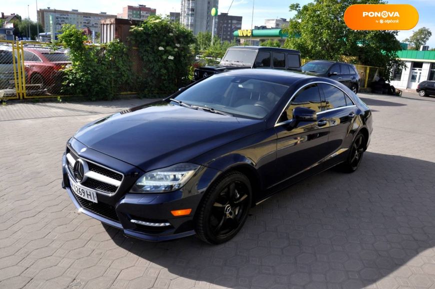 Mercedes-Benz CLS-Class, 2012, Бензин, 4.67 л., 175 тыс. км, Седан, Синий, Львов 42674 фото